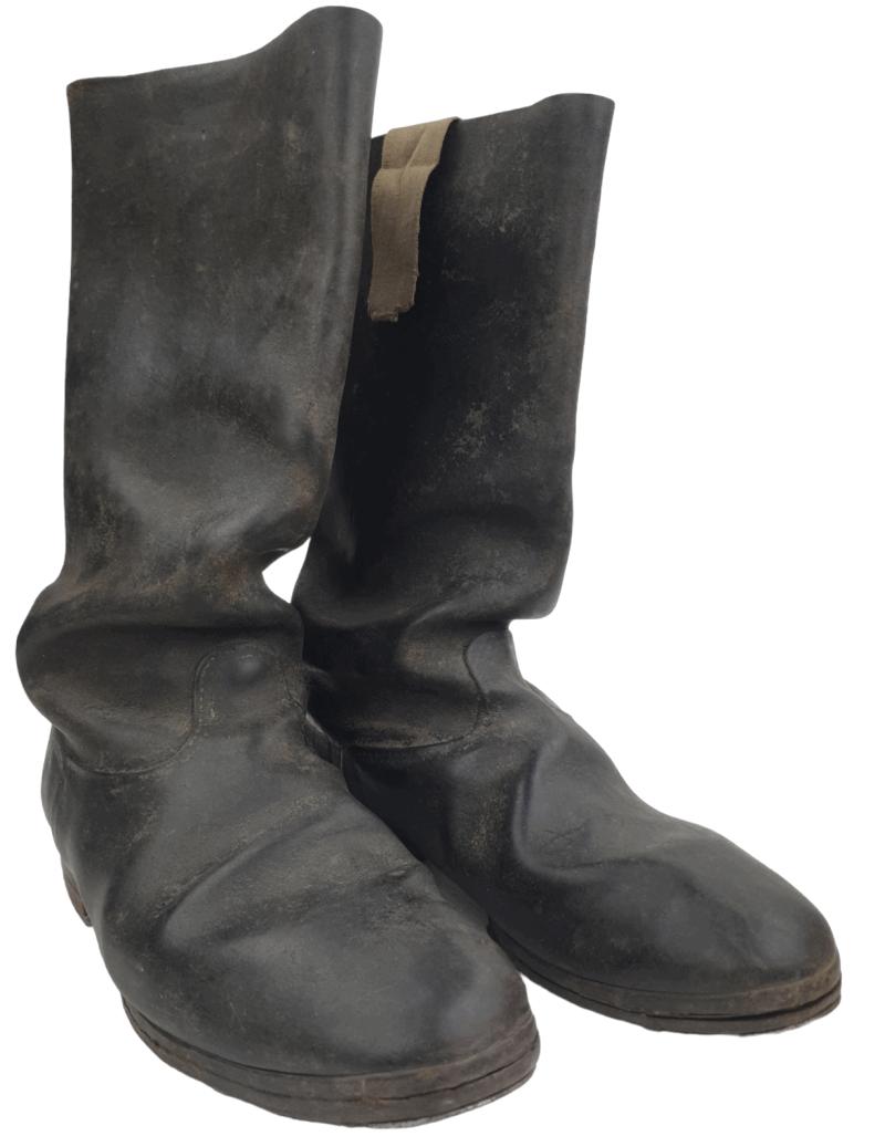 leather wehrmacht marching boots