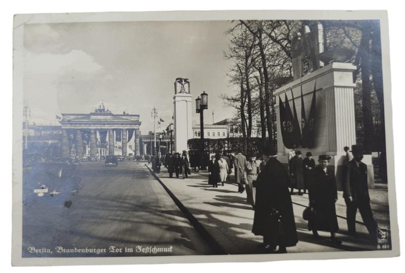 a german ww2 pre-war drawn post card