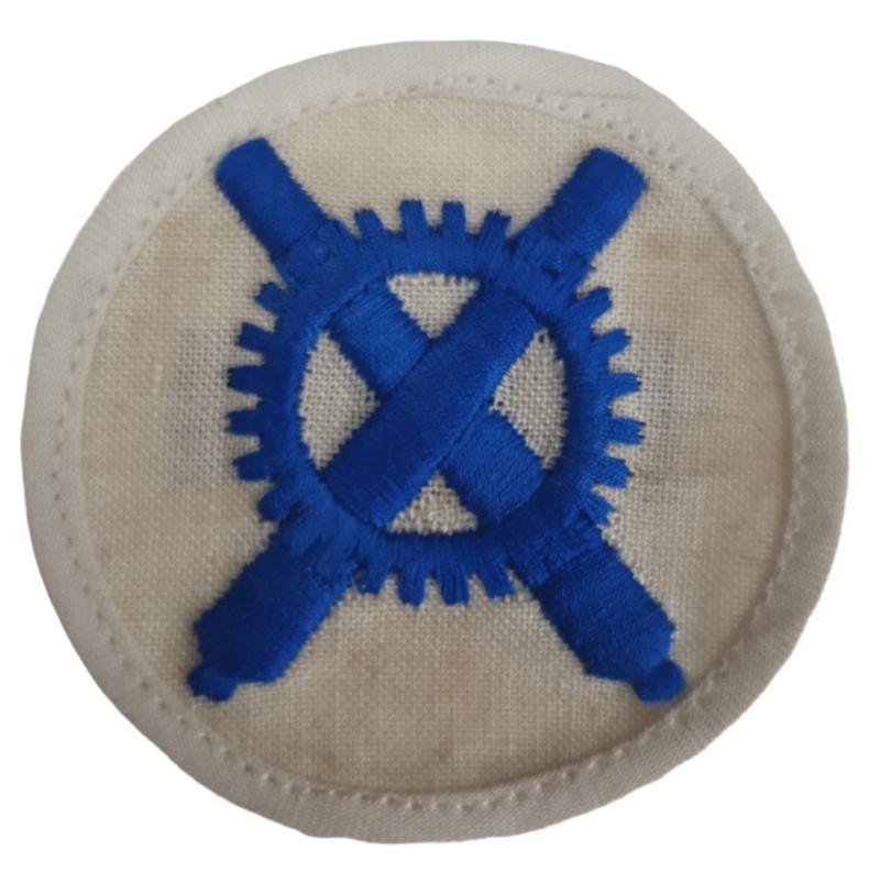 a kriegsmarine  artillery mechanic em;s career sleeve patch