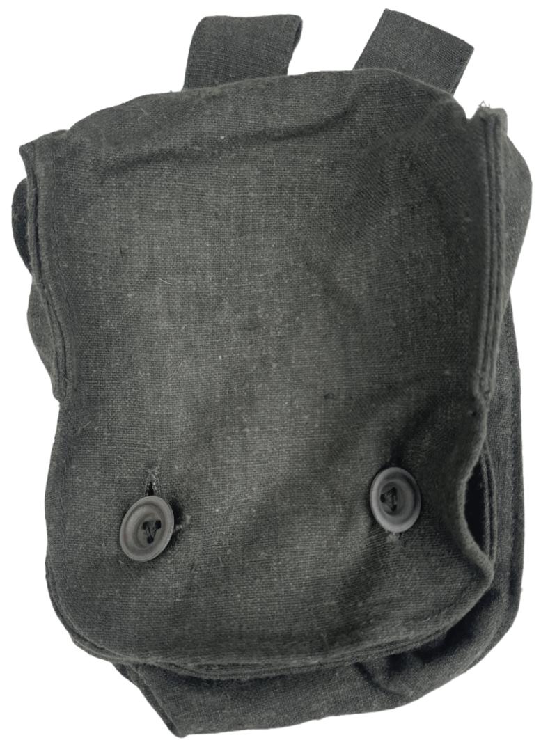 a late war german gas mask filter pouch