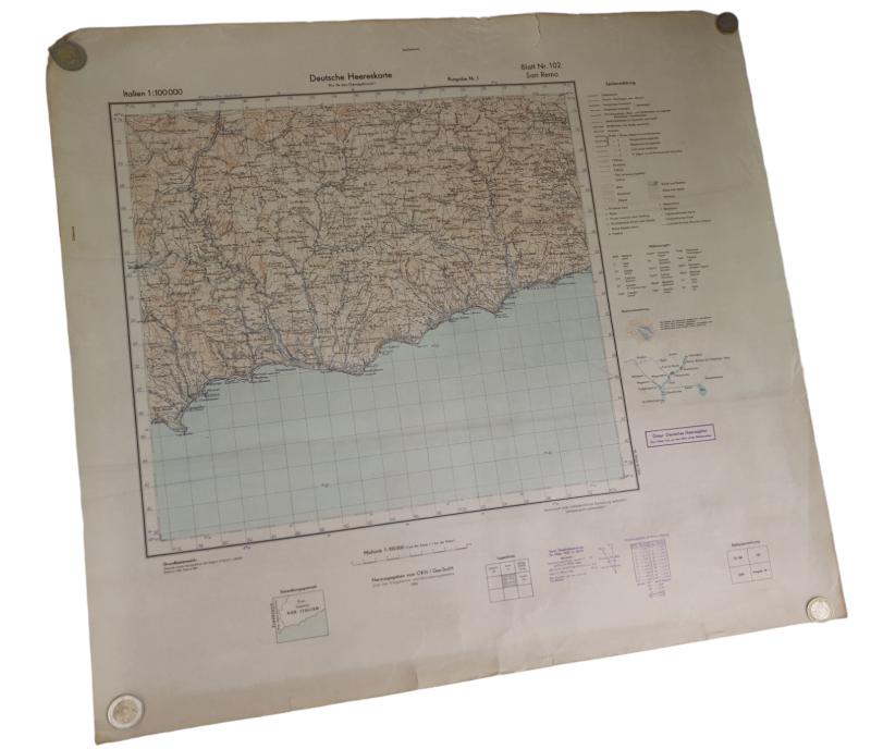 wehrmacht map off san remo