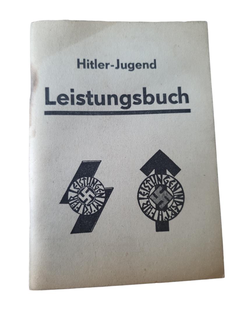 german ww2 hitler youth performers booklet 