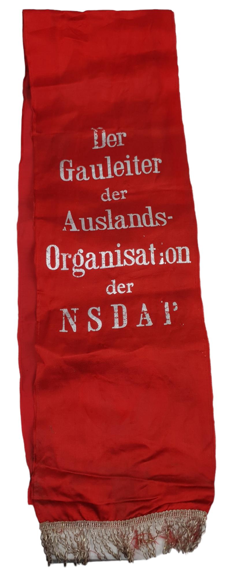 german ww2 period funeral ribbon