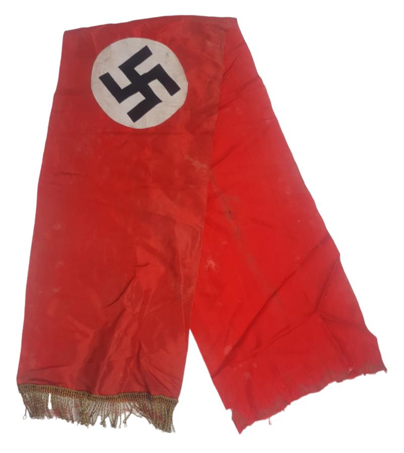 a german ww2 period funeral ribbon