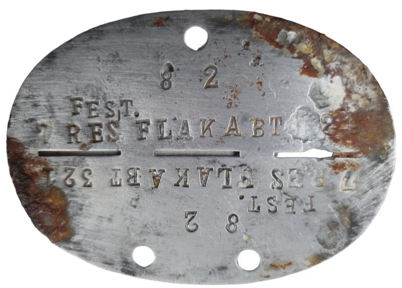a wehrmacht Erkennungsmarke 