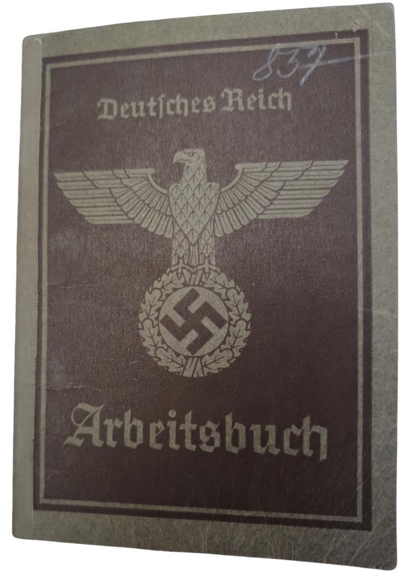 german ww2  2nd Pattern  labor book 