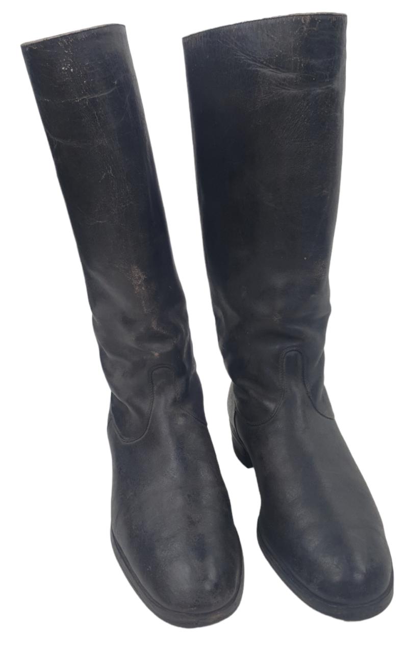 a set of wehrmach officers  boots