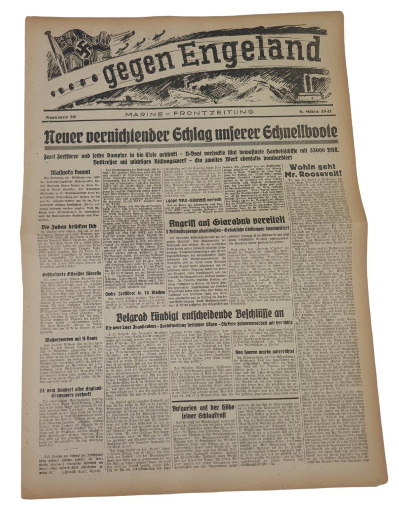 A german ww2 newspaper 