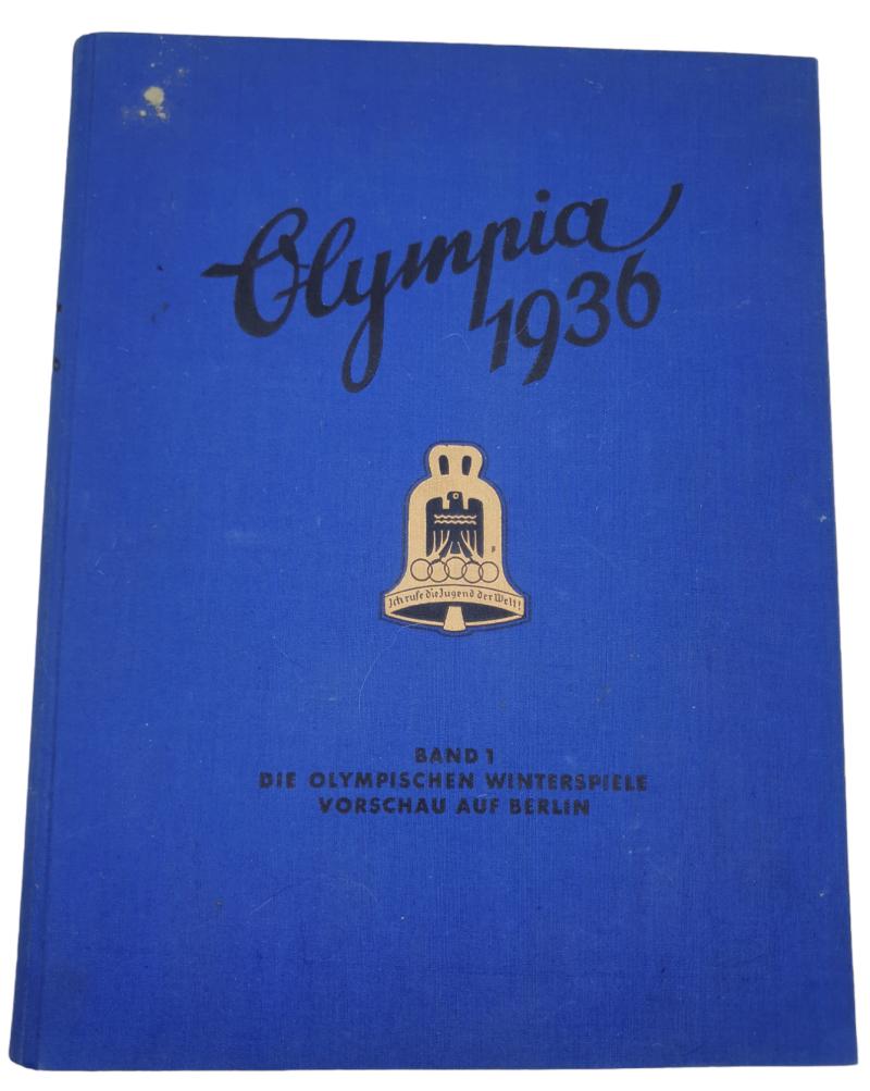 1936 oplympics cigarette picture album