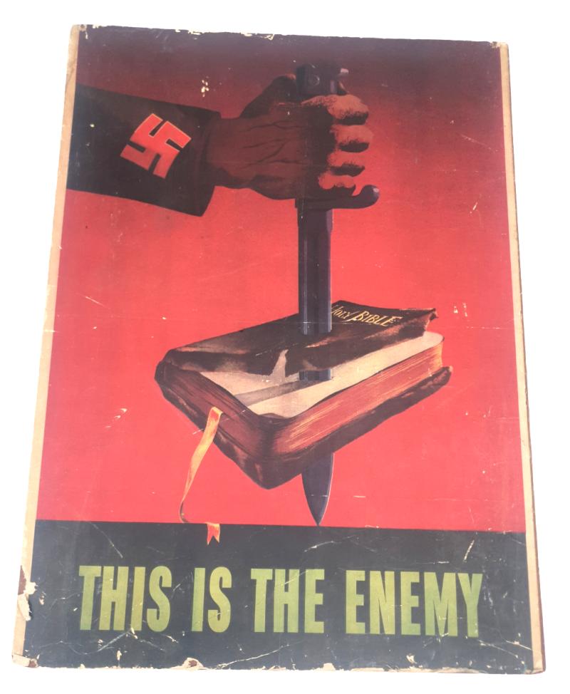 US ww2 propaganda poster
