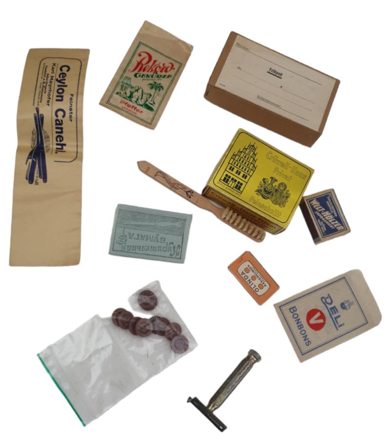 german ww2 personal items set