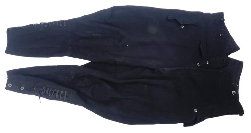 german ww2  SS/nskk  officer M32 wool black breeches