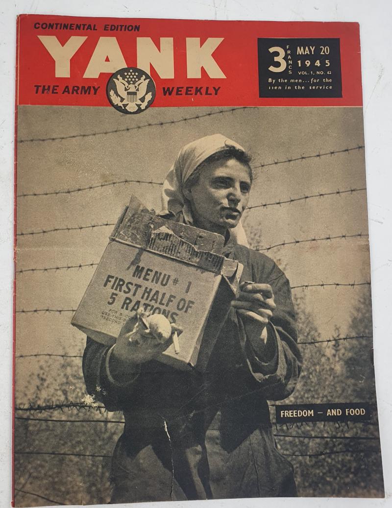 a american ww2 magazine yank