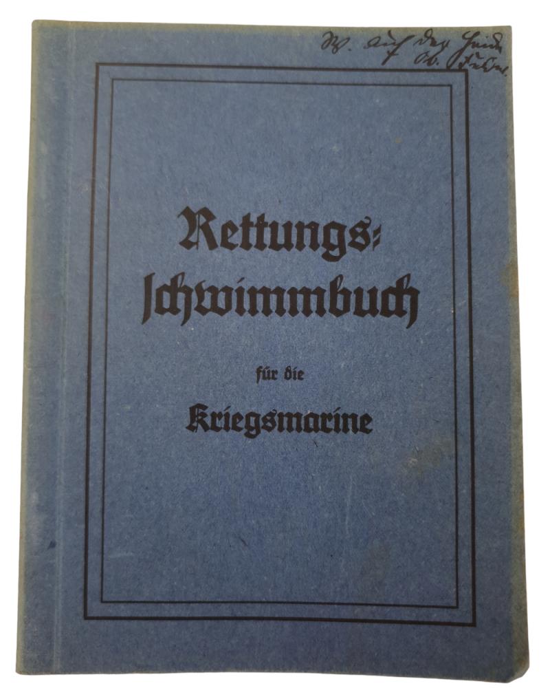 a german ww2 kriegsmarine rettungsschwimm book