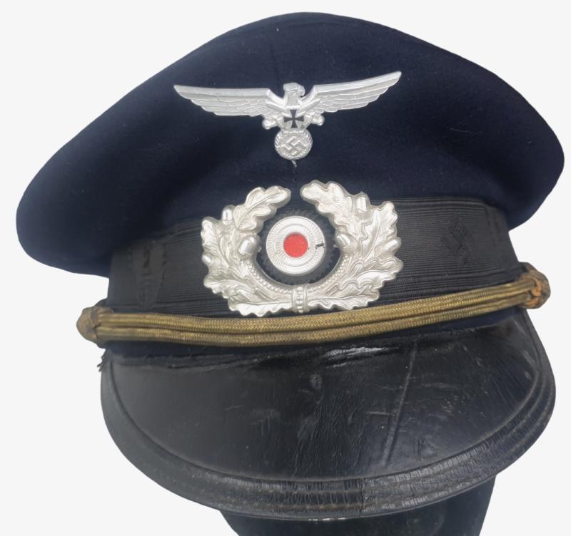 a wehrmacht DRKB, Deutscher Reichskriegerbund (Kyffhäuserbund schirmmutze