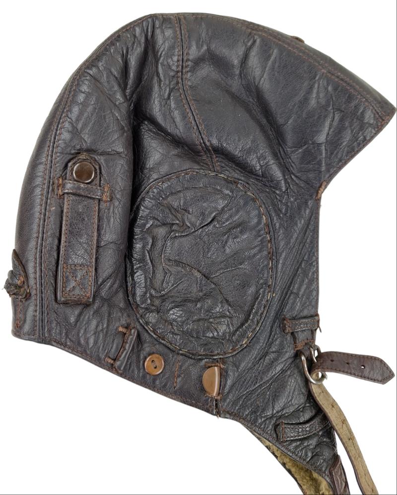 A German WW2 pilot helmet