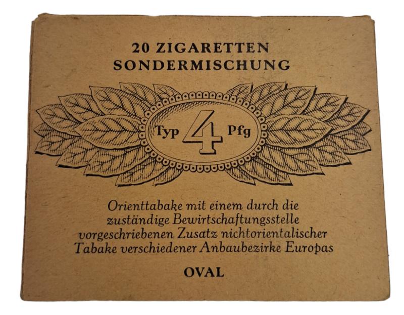 a full package of german ww2 cigarettes