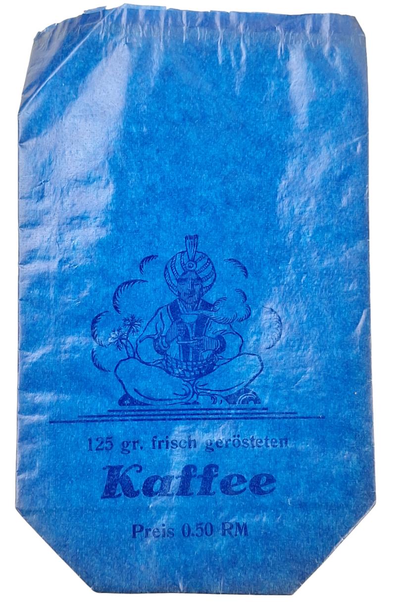 a german ww2 periode paper bag for kaffee