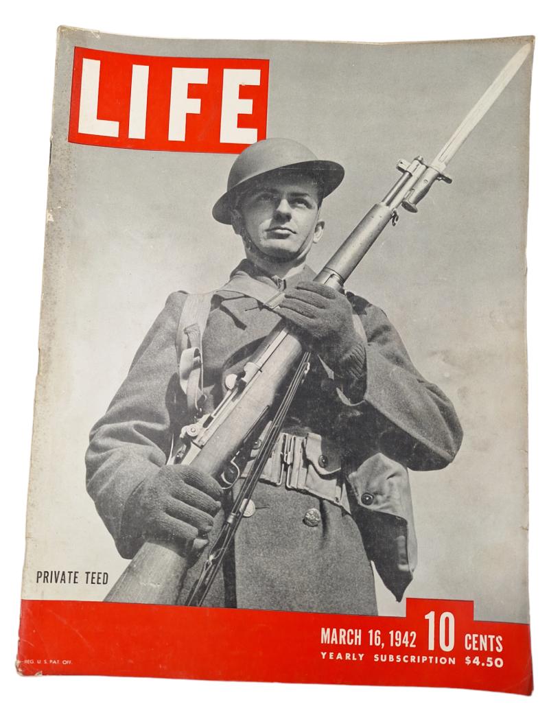 a American WW2 period life magazine