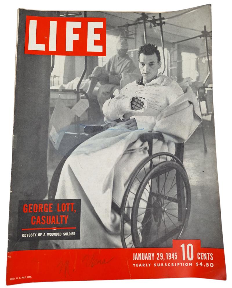 a American WW2 period life magazine