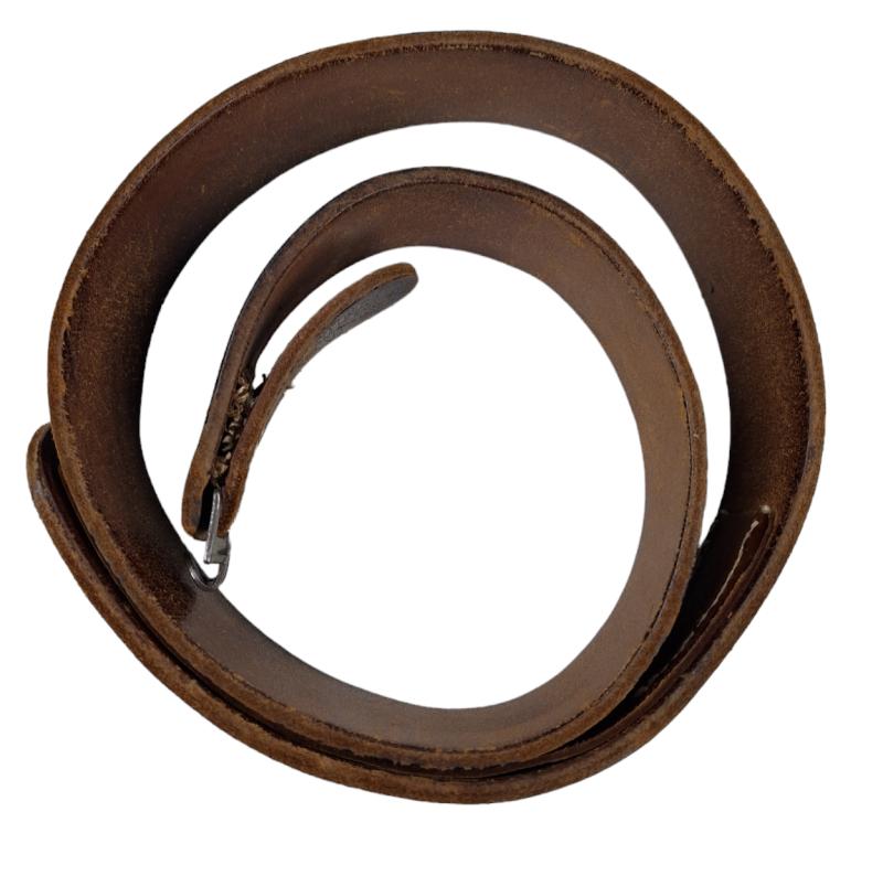 a german leather equipment belt