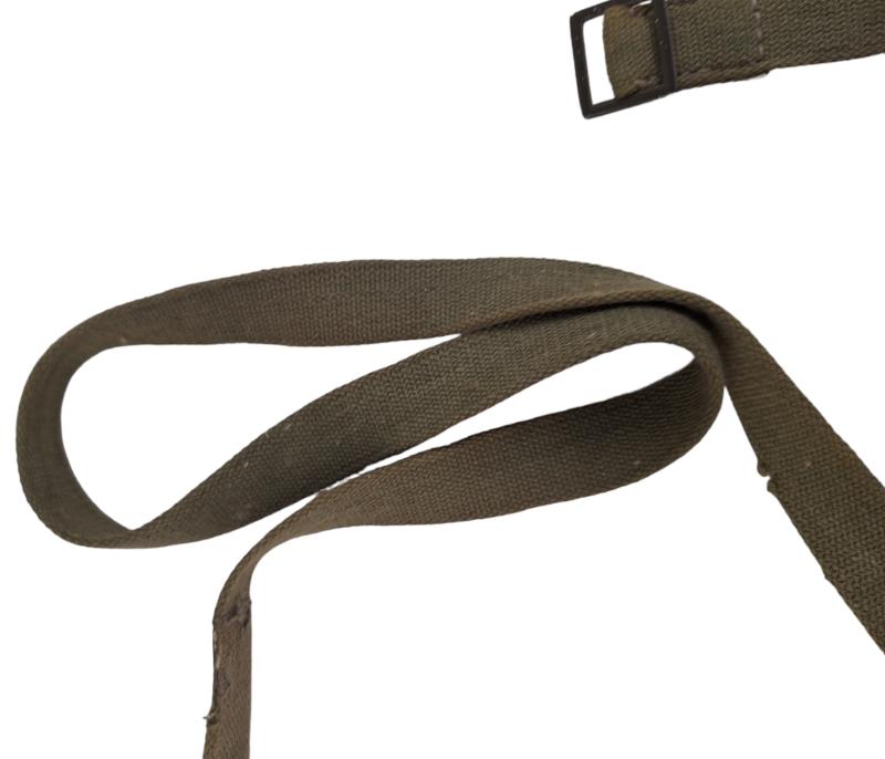 A German Wehrmacht WW2 gas mask canister carrying strap