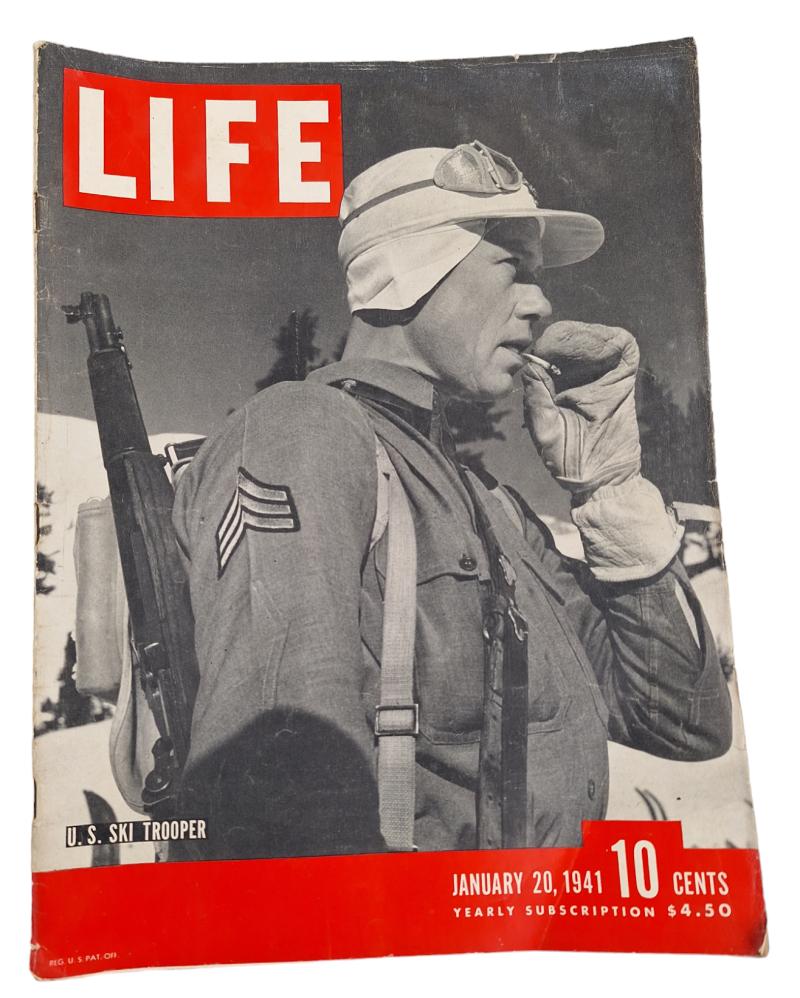 American WW2 period life magazine