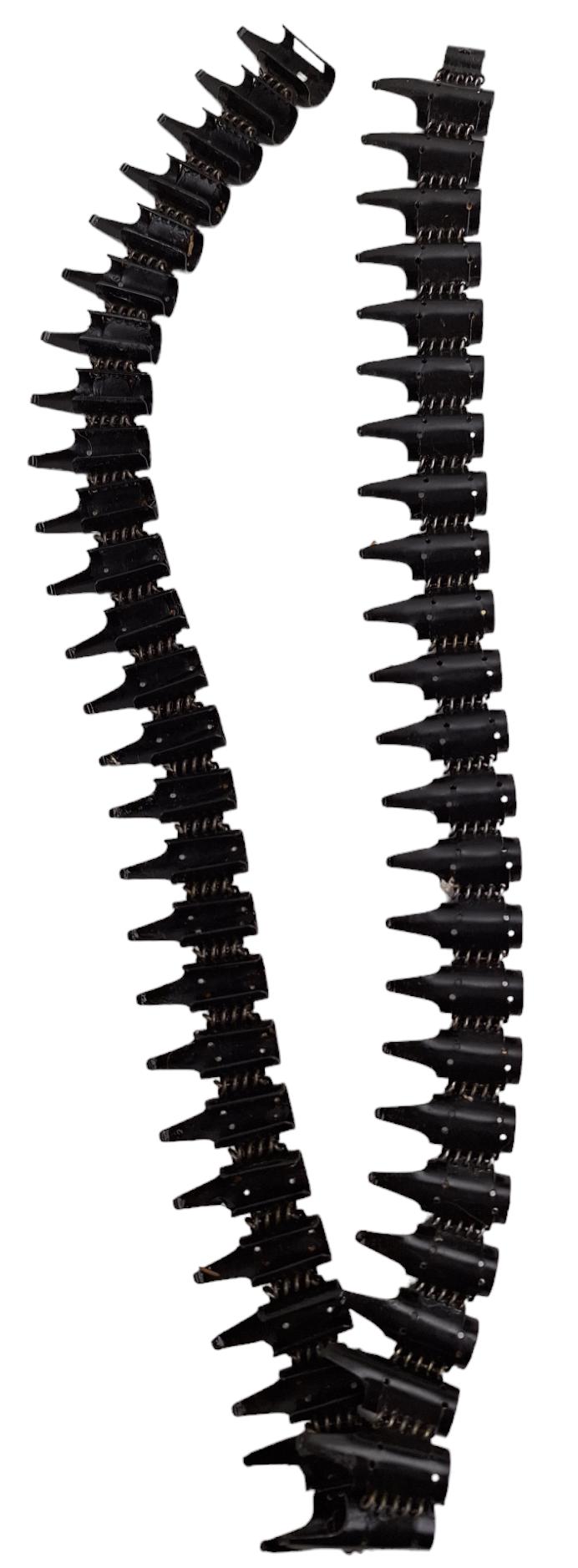 a german ww2 15 mg 34/42 50 round Ammo Belt