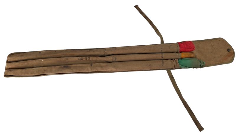 A us ww2 traffic controller flags bag with flags