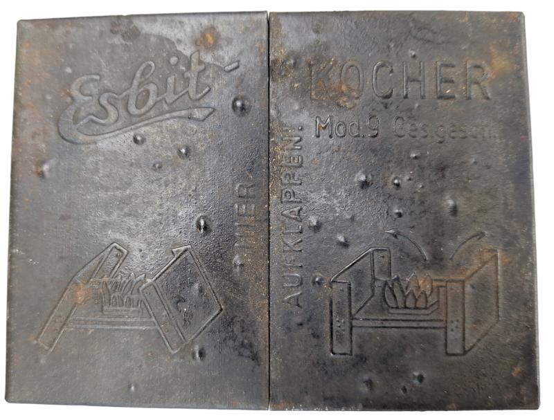 a German WW2 Esbit holder