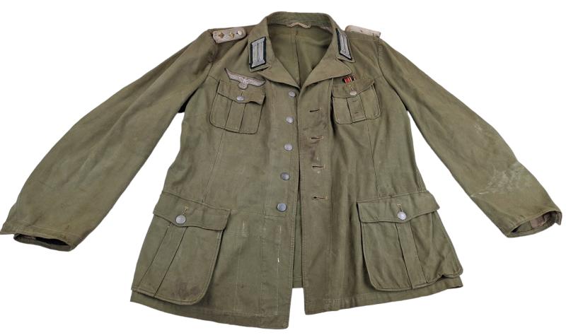 a wehrmacht m40 tropical uniform