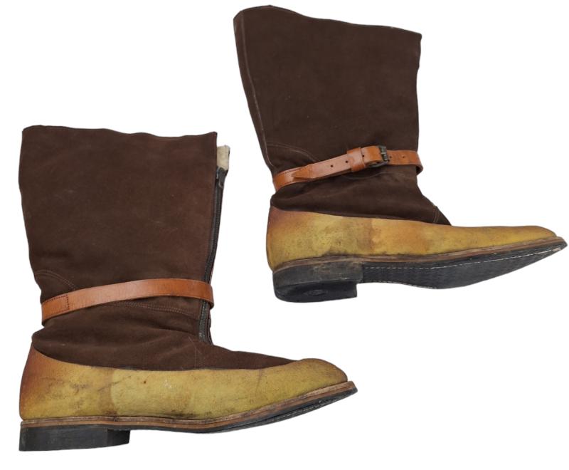 a set off postwar british  raf boots.