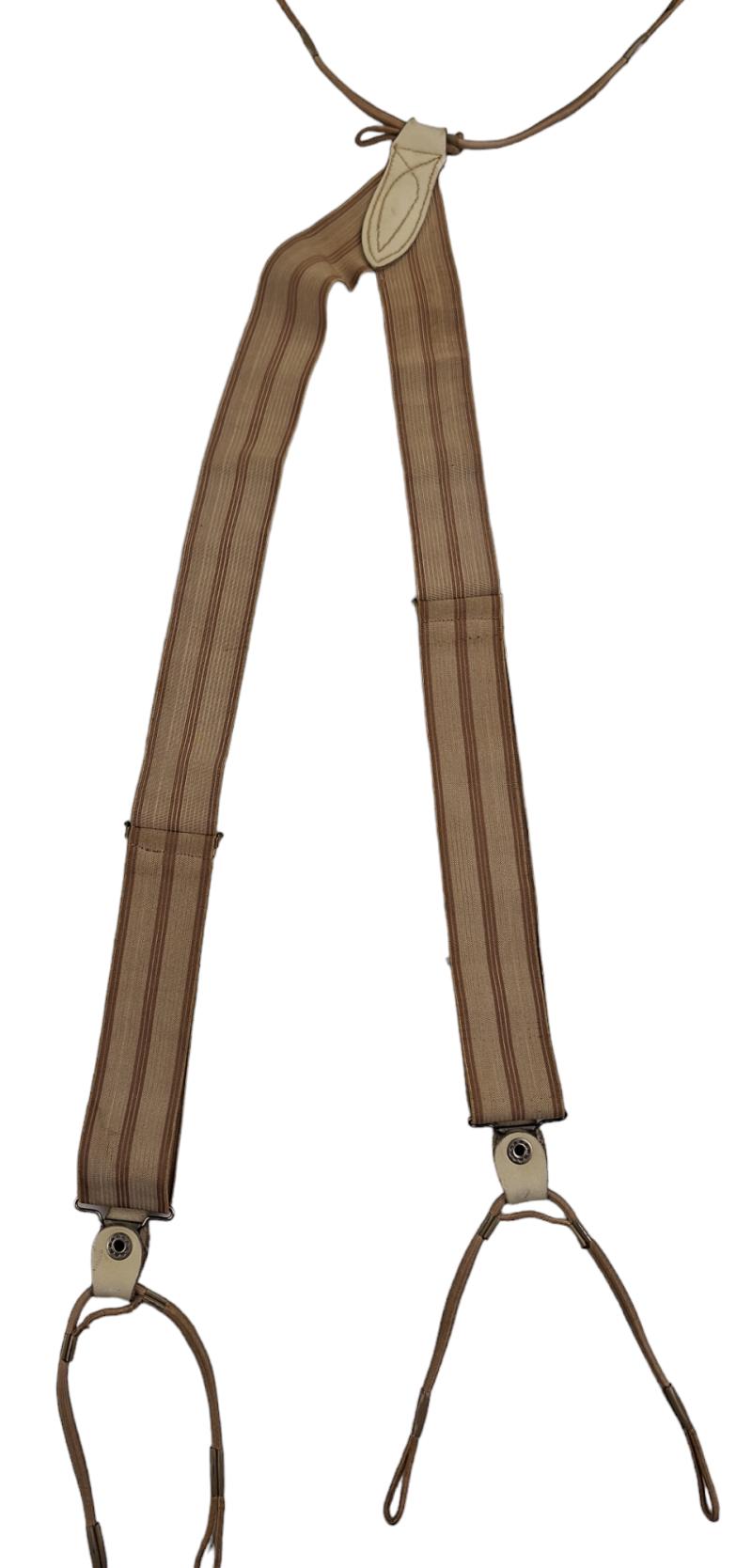 A German WW2 civilian made suspenders