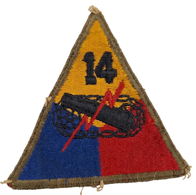an us 14 th Armored Division patch