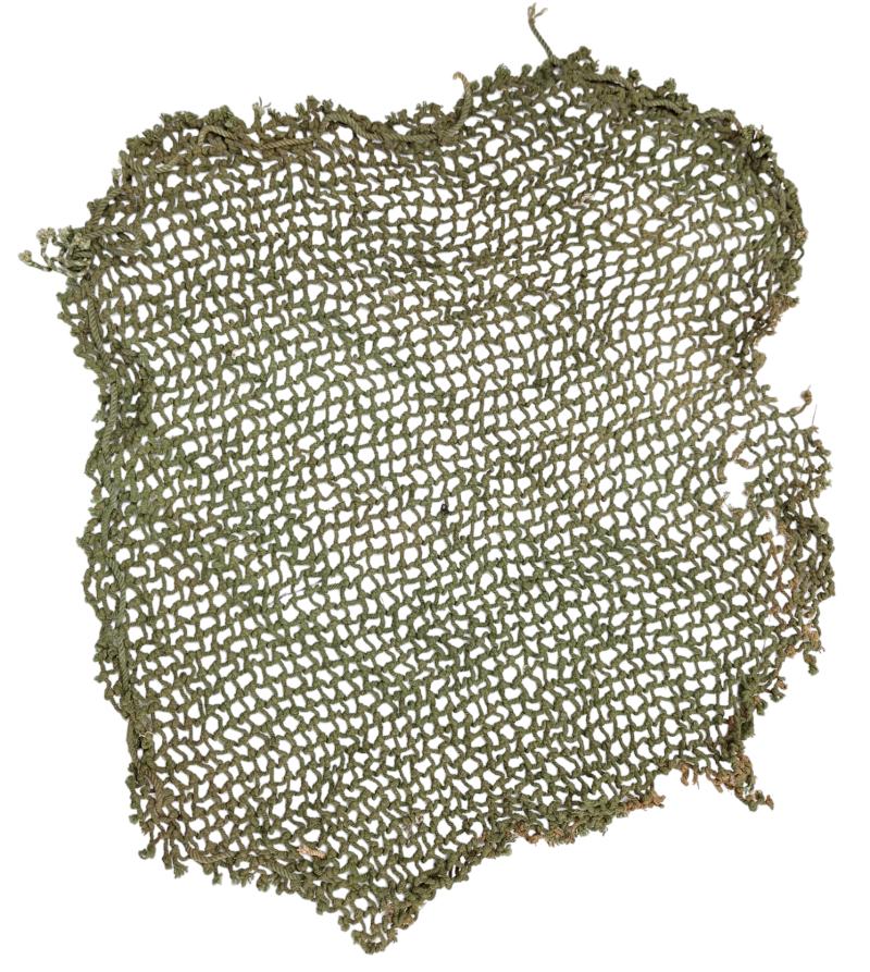 a British WW2 helmet net