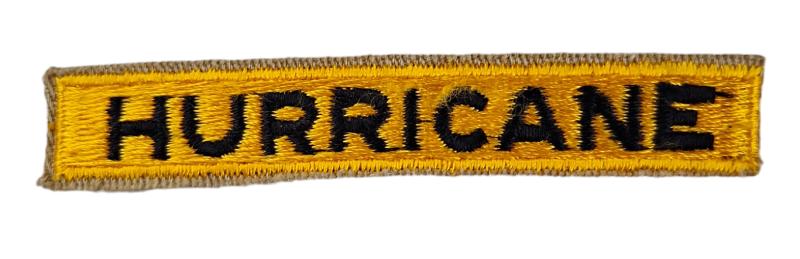 a  us ww2 hurricane  tab