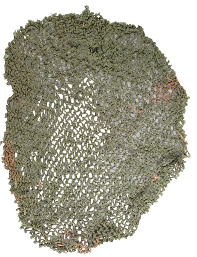 a British WW2 helmet net