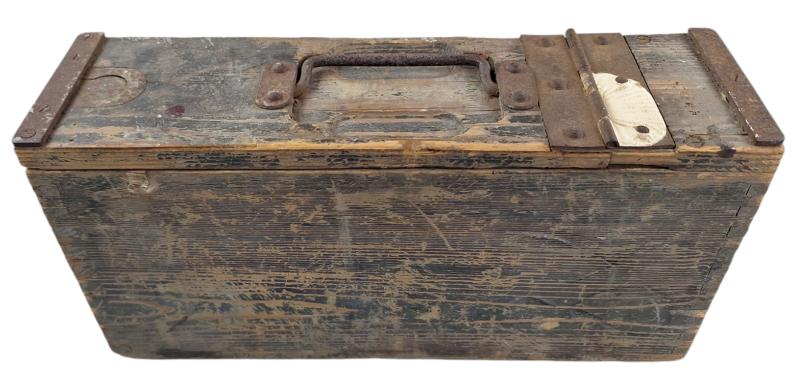 a dutch 'Schwarzlose Ammunition Box