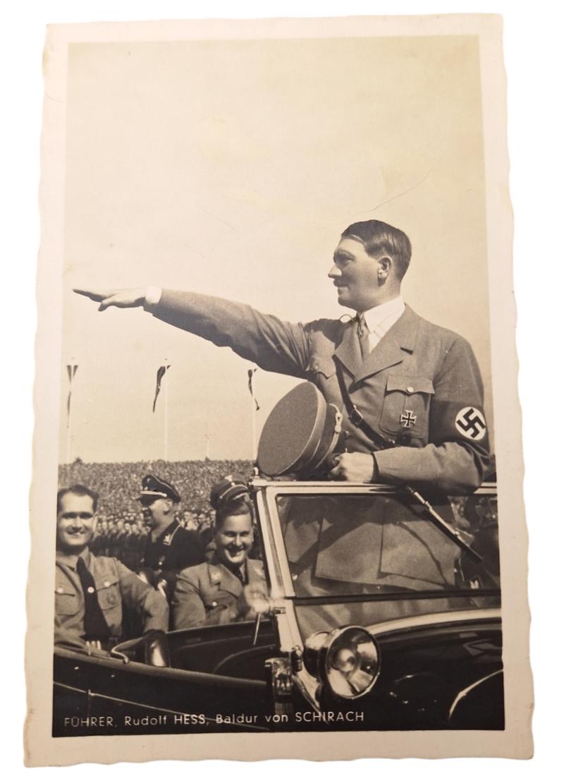 german ww2 postcard from Adolf hitler