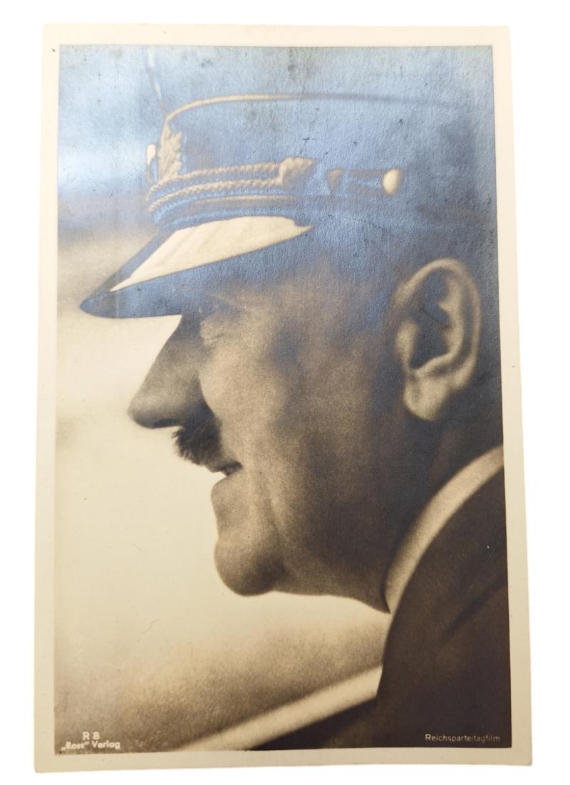 a very rare german ww2 postcard from Adolf hitler