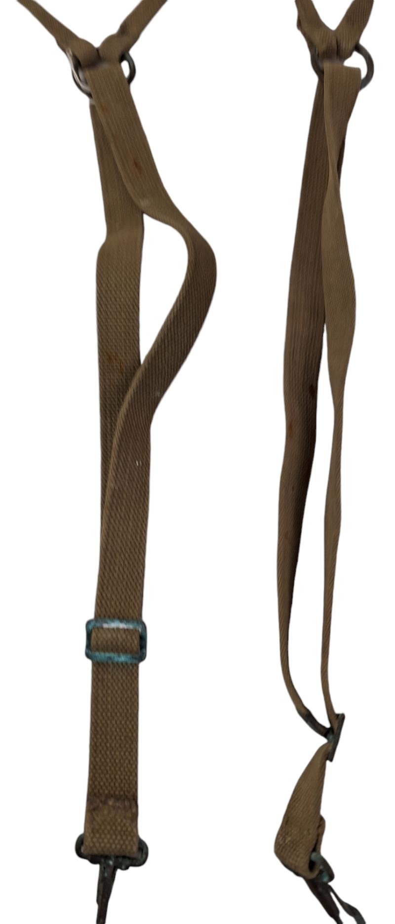 a set off  us ww2 Marine Corps M1941 Combat Suspenders