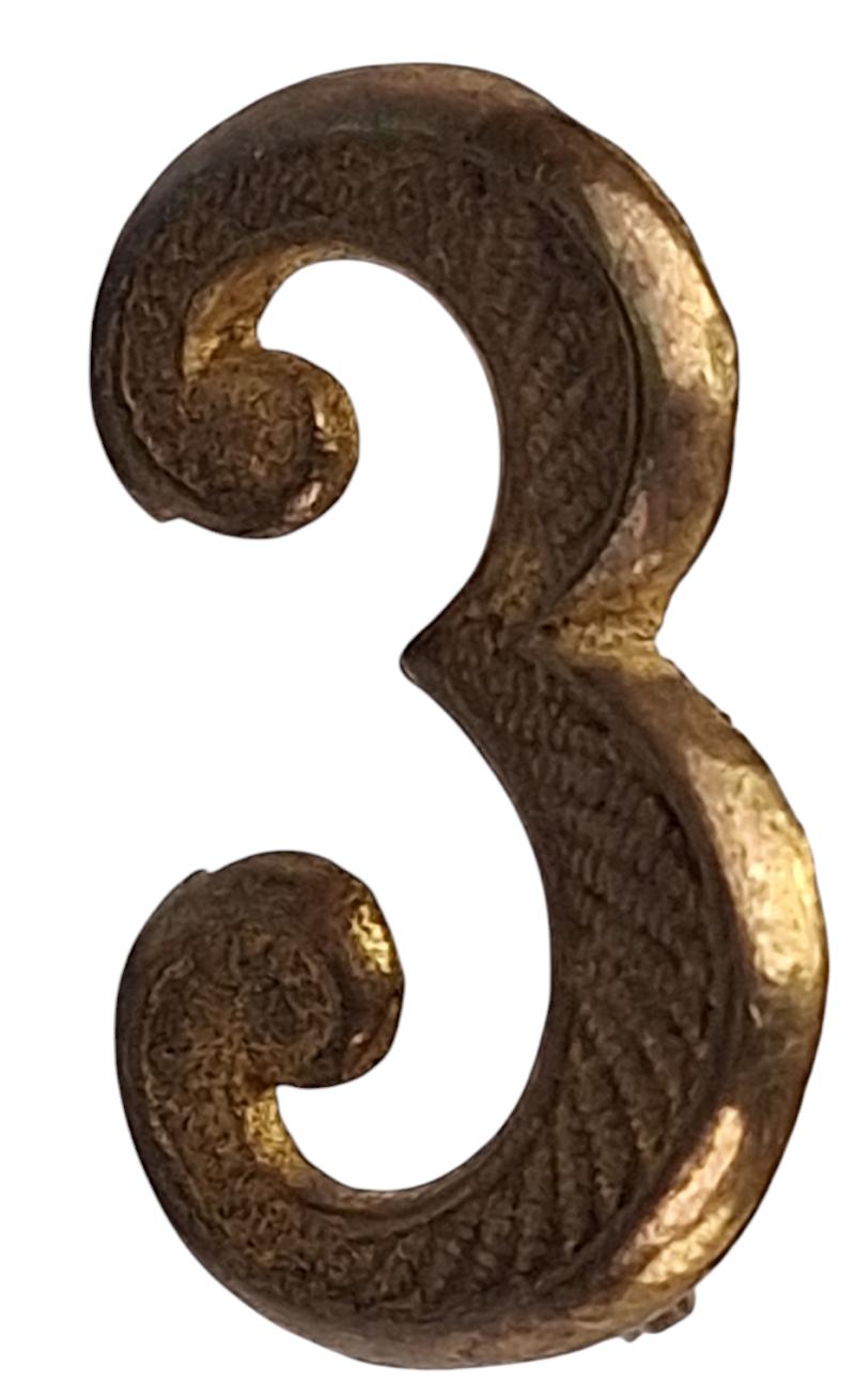 a Shoulder Board Numbers 3