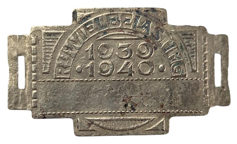 Dutch ww2 period bicycle tax year