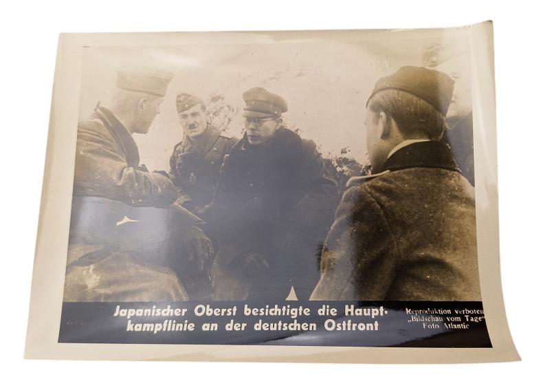 a German WW2 press photo in the size 18x24cm