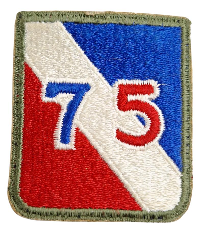 a us ww2 75 th infantry division  patch