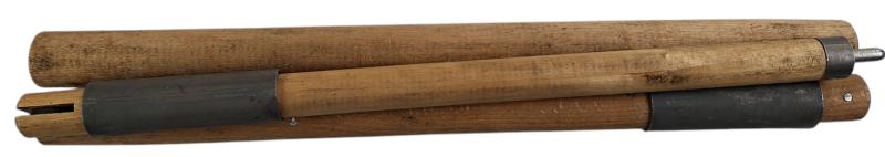 a set of us ww2 tent poles
