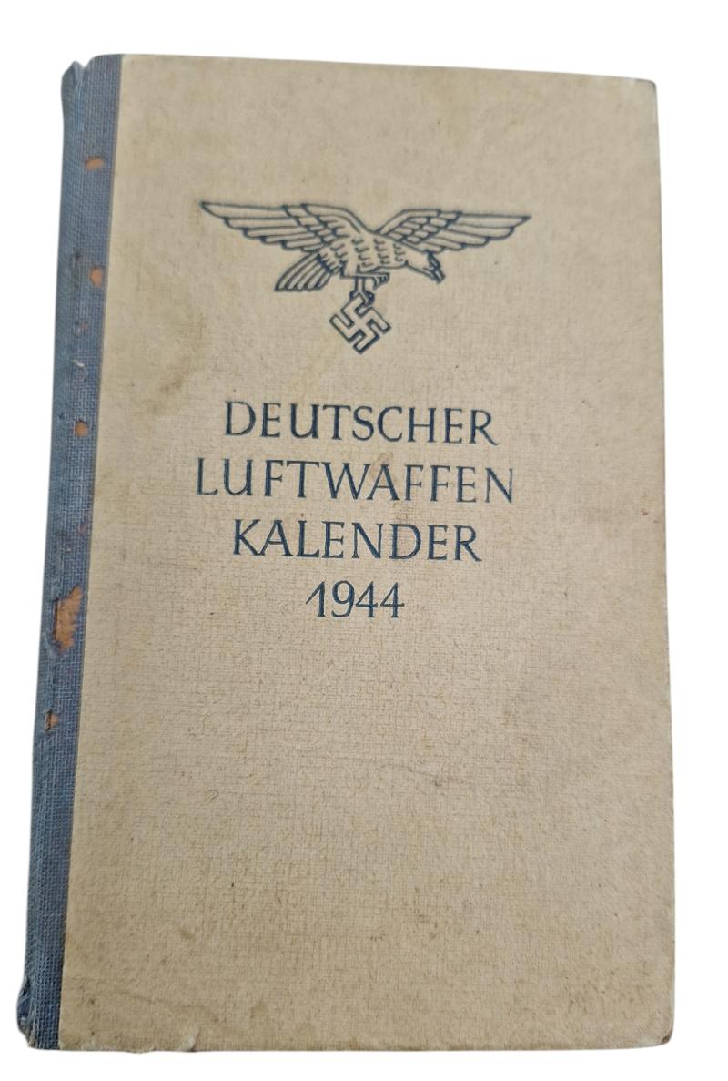 a german 1944 luftwaffe diary pocket book