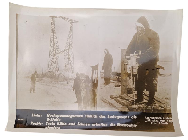 a German WW2 press photo in the size 18x24cm