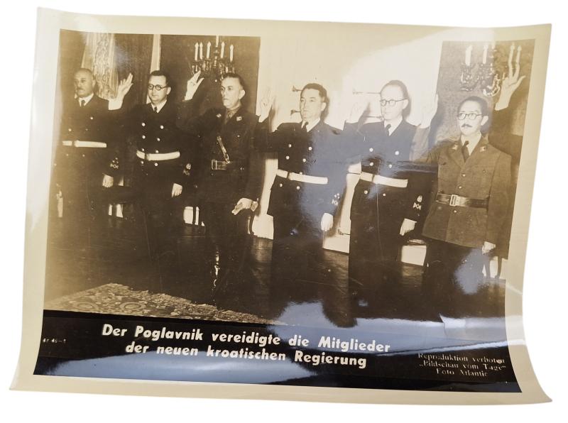 a German WW2 press photo in the size 18x24cm