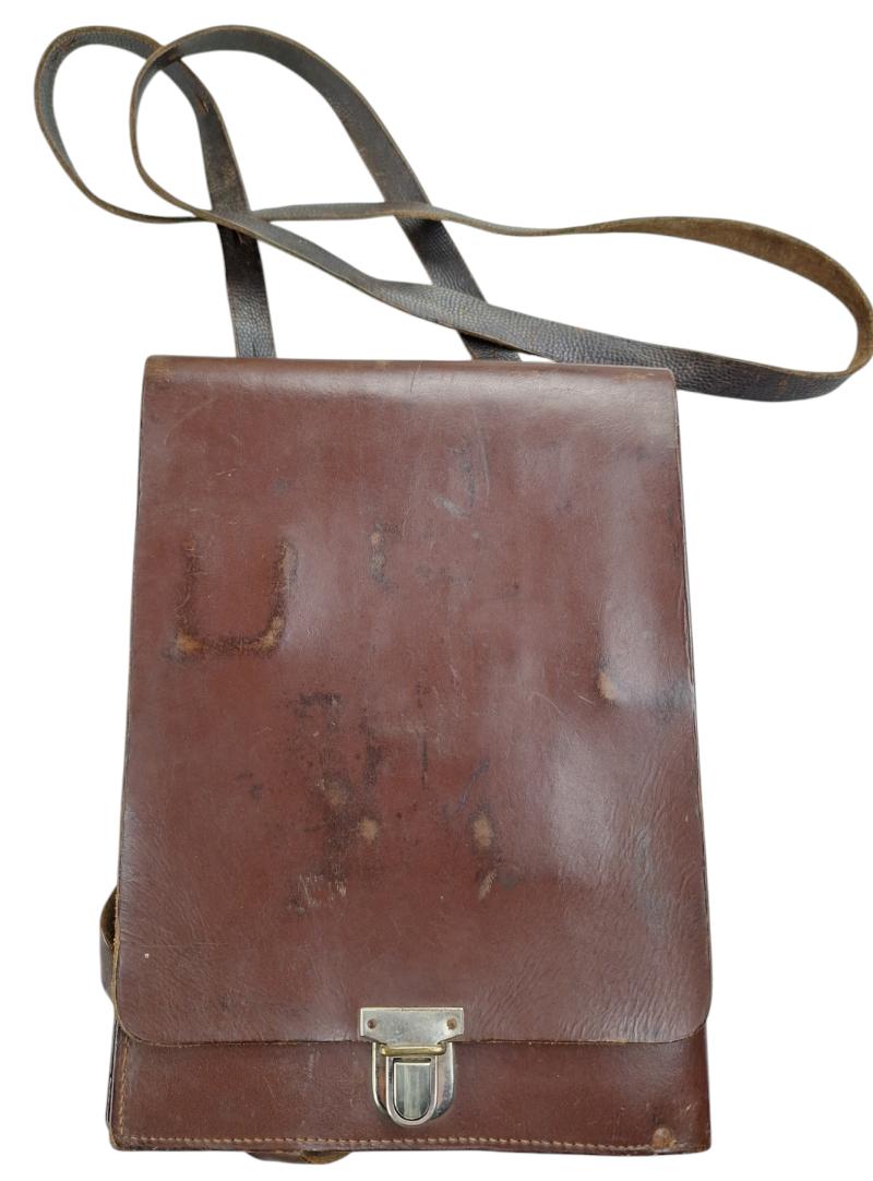 a luftwaffe  privately created map case. with 1 more map of italy from paneveggio in it